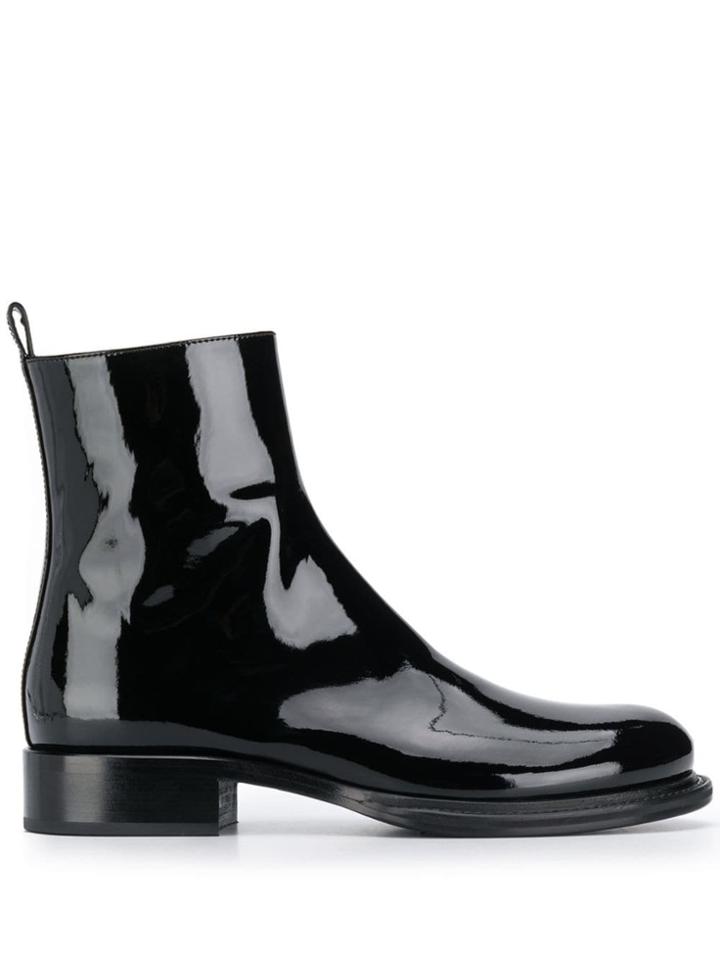 Ann Demeulemeester Vernice Boots - Black