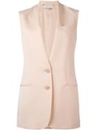 Stella Mccartney 'ernest' Blazer, Women's, Size: 44, Pink/purple, Cotton/viscose/wool