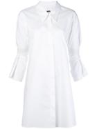 Mm6 Maison Margiela Parachute Shirt Dress - White