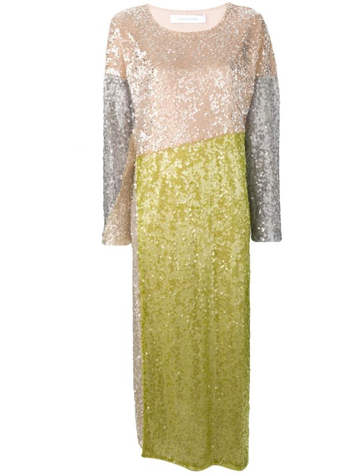 Walk Of Shame Sequins Embellished Dress - Neutrals