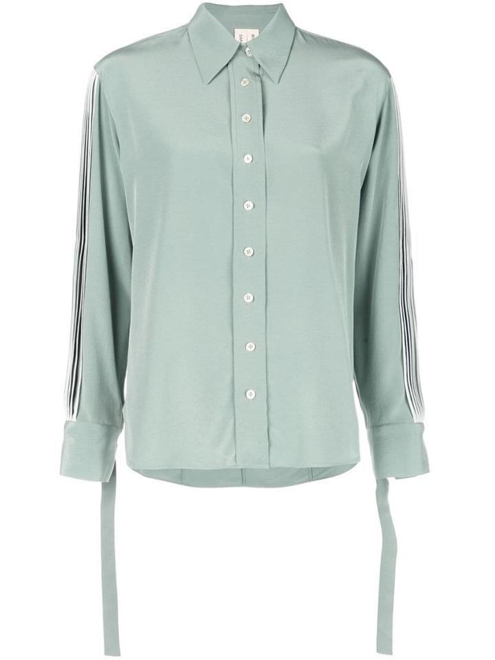 Bodice Studio Pleated Sleeve Shirt - Green