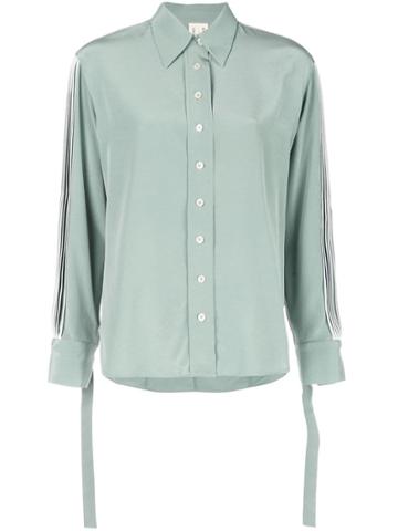 Bodice Studio Pleated Sleeve Shirt - Green