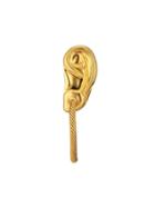 Gucci Hoop Ear Design Earrings - Gold
