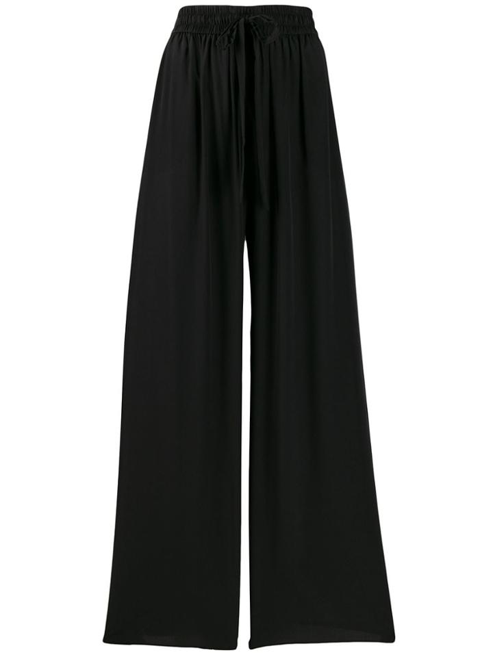 Zimmermann Espionage Silk Trackpants - Black
