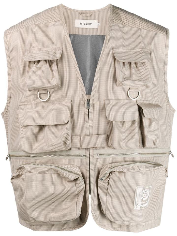 Misbhv Fisherman Vest - Neutrals