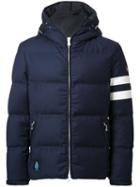 Guild Prime Padded Hooded Zipped Jacket, Men's, Size: 2, Blue, Polyester/rayon