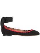 Tabitha Simmons Daria Ric Rac Ballet Flats - Black