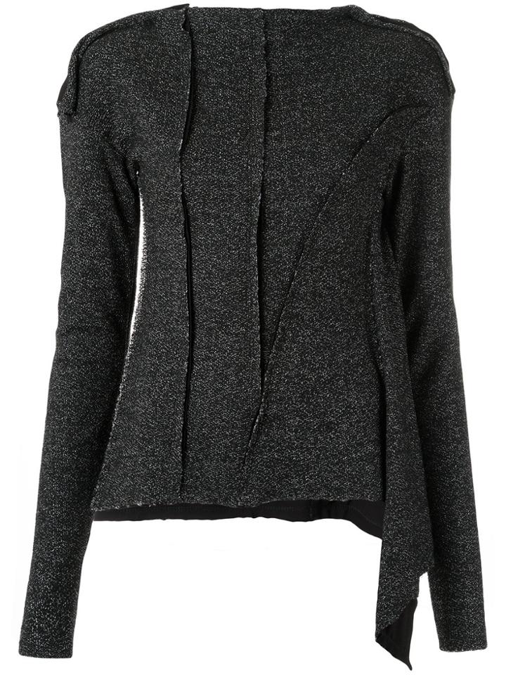 Uma Raquel Davidowicz Panelled Blouse - Black