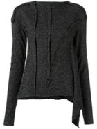 Uma Raquel Davidowicz Panelled Blouse - Black