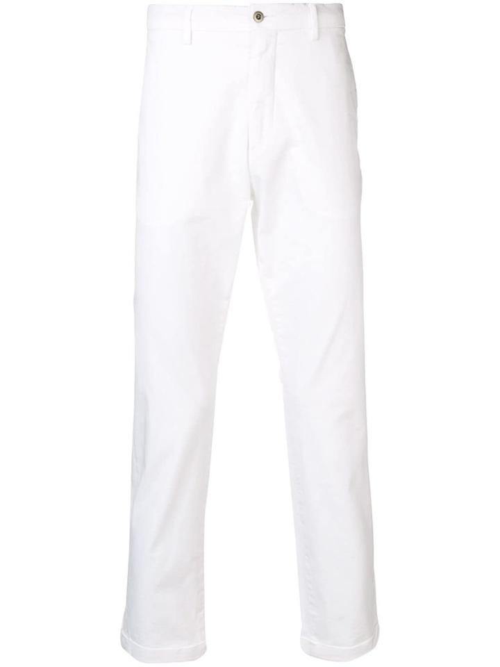 Be Able Mid-rise Chinos - White