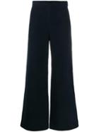 Katharine Hamnett London Annette Moleskin Palazzo Pants - Blue