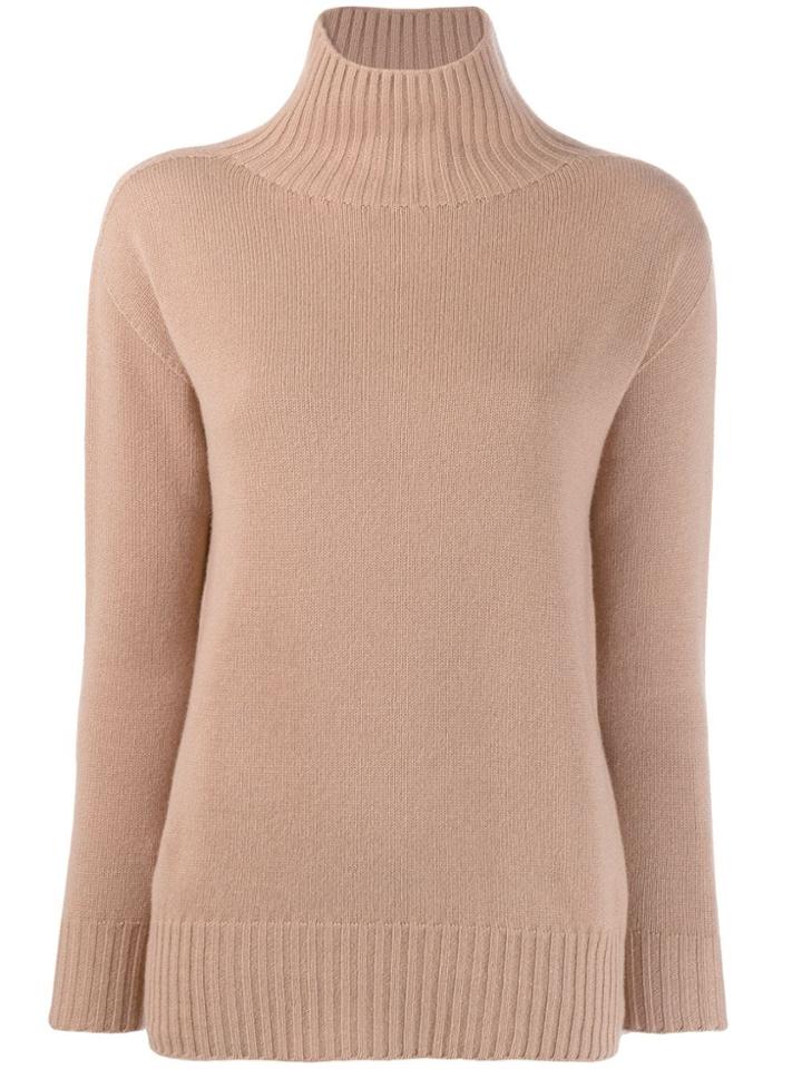 Max Mara Roll Neck Sweater - Brown