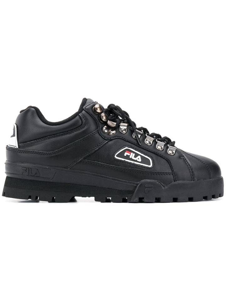 Fila Trailblazer Lace-up Sneakers - Black