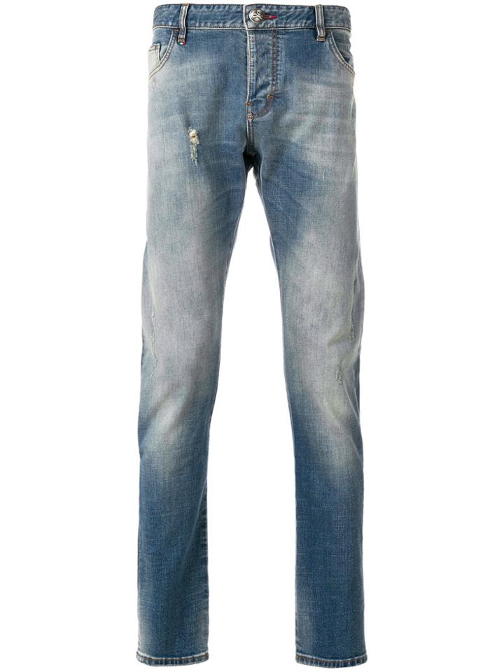 Philipp Plein Bakeneko Jeans - Blue