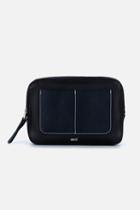 Ami Alexandre Mattiussi Travel Pouch, Men's, Black, Leather