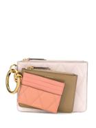 Givenchy Quilted Pouch Trio - Pink