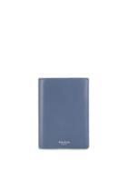 Serapian Plain Passport Case - Blue