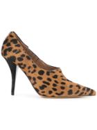 Tabitha Simmons Animal Print Pumps - Brown