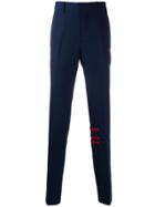 Calvin Klein 205w39nyc Contrast Binding Trousers - Blue
