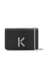 Kenzo Chain Logo Bag - Black