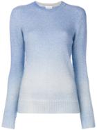 Agnona Long Sleeved Knit Top - Blue