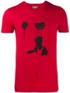 Christian Dior Pre-owned Contrast Logo Printed T-shirt - Red