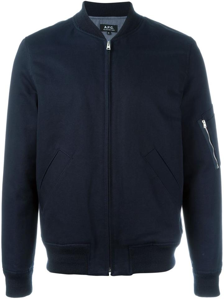 A.p.c. Classic Bomber Jacket