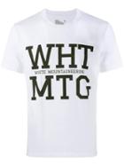 White Mountaineering Logo Print T-shirt, Men's, Size: 2, Cotton