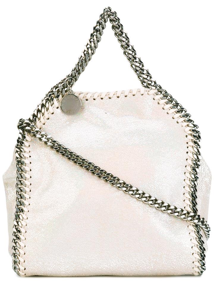 Stella Mccartney - Mini Falabella Handbag - Women - Artificial Leather - One Size, Women's, Grey, Artificial Leather
