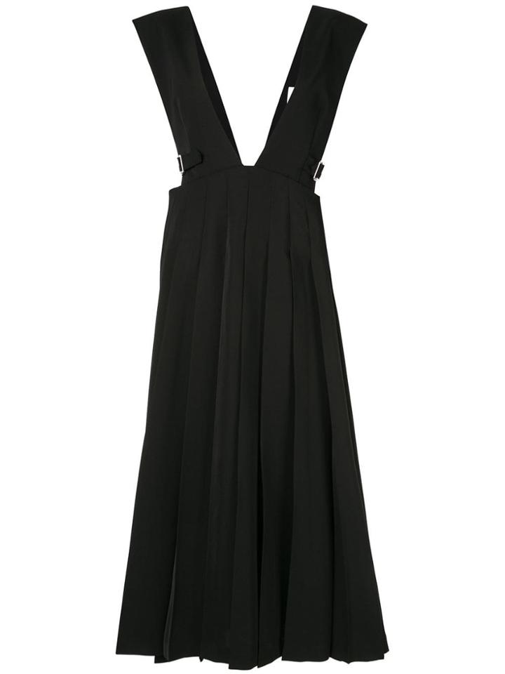 Le Ciel Bleu Knife Pleats Dress - Black