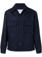 Ami Paris Relaxed Fit Jacket - Blue