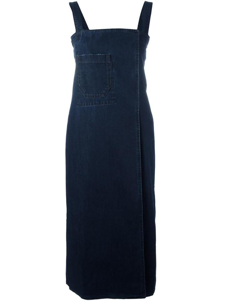 Each X Other 'wrap' Denim Dress - Blue
