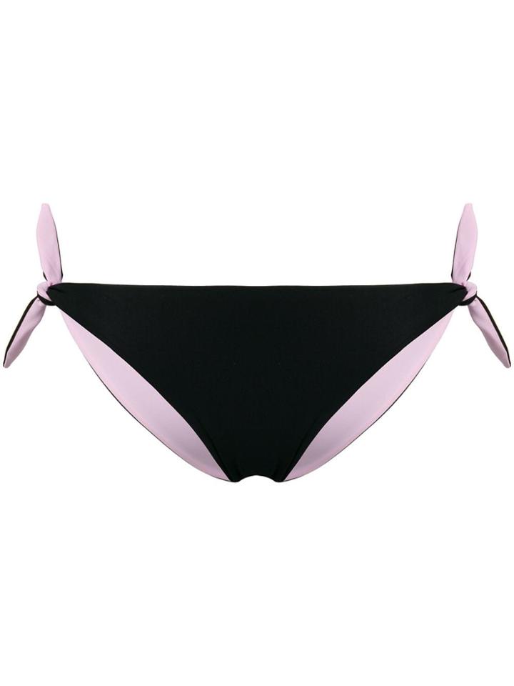 Semicouture Tie-side Bikini Bottoms - Pink