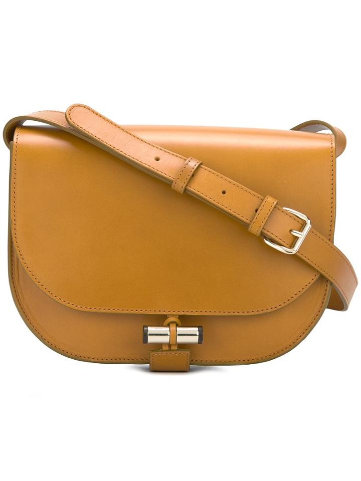 A.p.c. Flap Closure Crossbody Bag
