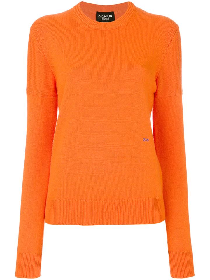 Calvin Klein 205w39nyc Cashmere Jumper - Yellow & Orange