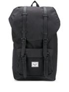Herschel Supply Co. Little America Logo Patch Backpack - Black