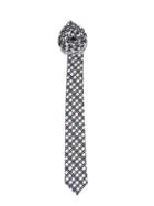Thom Browne Checked Pointed Tip Tie