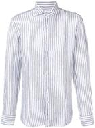 Alessandro Gherardi Regular Striped Shirt - Blue