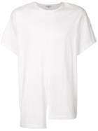Yohji Yamamoto Asymmetric Hem T-shirt - White