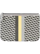 Pierre Hardy Geometric Clutch Bag - Grey