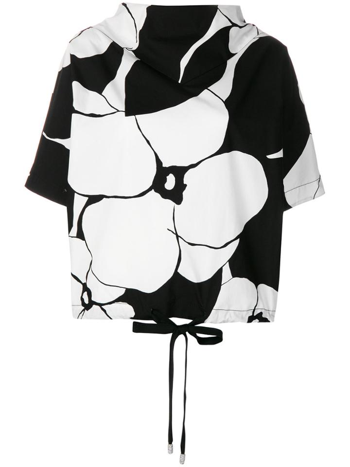 Marc Jacobs Structured Neck Top - Black