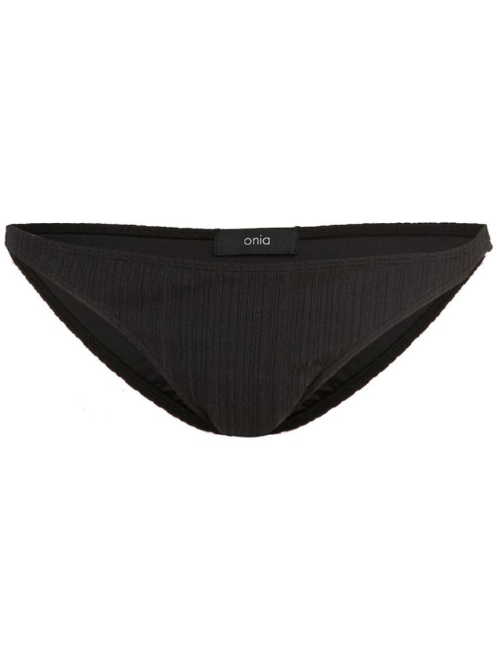 Onia Ashley Bikini Bottom - Black