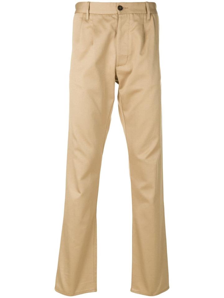 Fortela Straight-leg Trousers - Neutrals