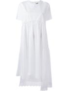 Simone Rocha Flared Dress, Women's, Size: 6, White, Cotton