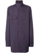 Rick Owens Drkshdw Field Shirt - Pink & Purple