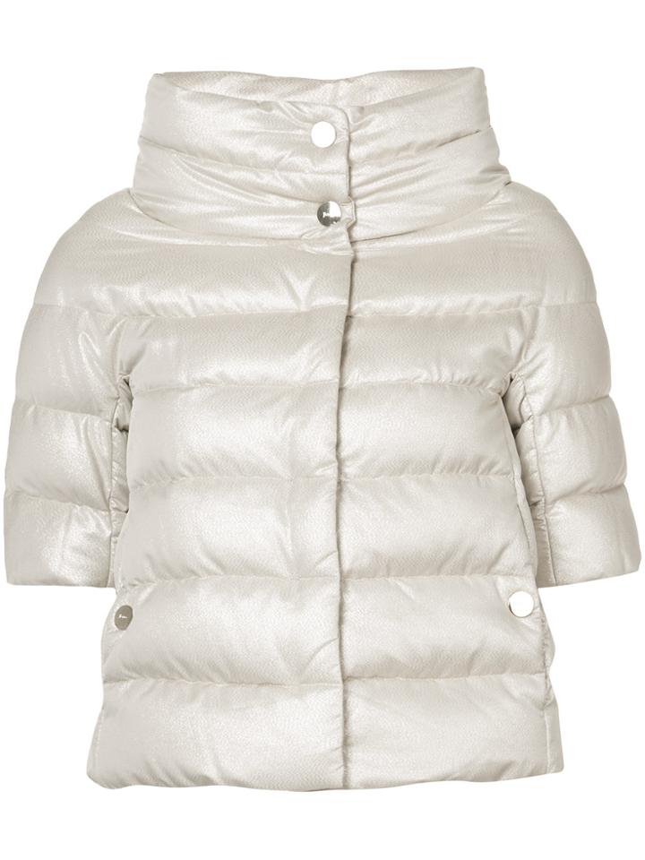 Herno Short-sleeve Puffer Jacket - Green