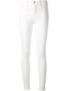 J Brand 'maria' Highrise Skinny Jeans - White