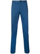 Ps Paul Smith Straight Leg Suit Trousers - Blue