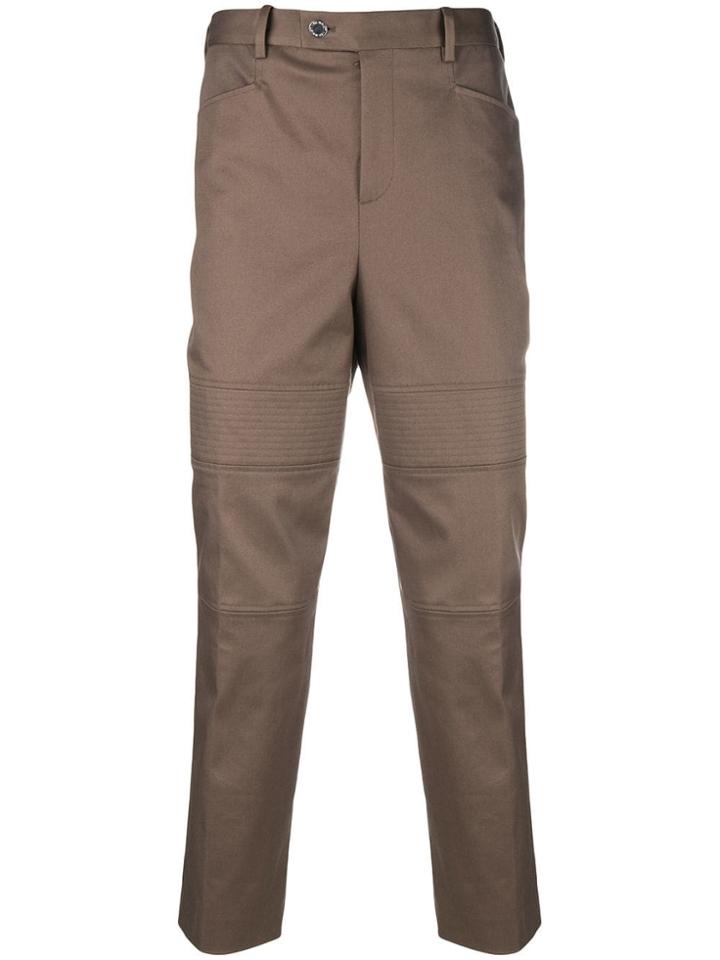 Neil Barrett Straight-leg Trousers - Nude & Neutrals