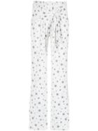 Olympiah Printed Trousers - White